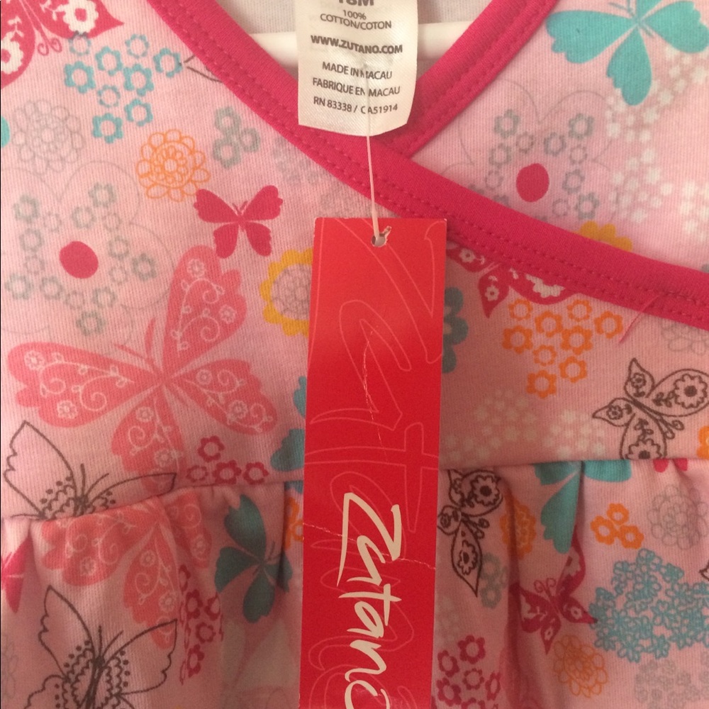 Zutano toddler wrap dress. 18 mo